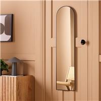 Argos Home Black Arch Over Door Mirror - 122x30cm