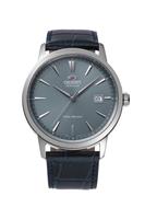 Orient AC0F Classic Mens Blue Leather Strap Watch