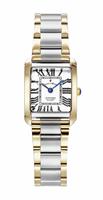 Jacques Du Manoir Emily Womens Duotone Steel Bracelet Watch