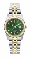 Jacques Du Manoir Womens Duotone Steel Bracelet Watch