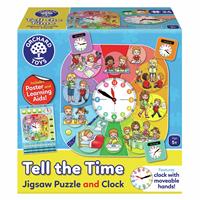 Orchard Toys Tell The Time 37 Piece Jigsaw Puzzle