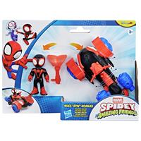Spidey And His Amazing Friends Miles TechnoRacer Vehicle Set