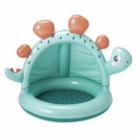 Chad Valley 9ft Dino Shade Paddling Pool - 28L