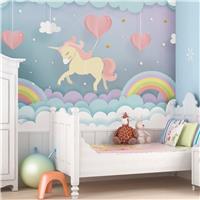 Origin Murals Unicorn Dream Pastel Wall Mural
