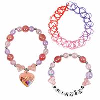 Disney Princess Kids Stretchy Beaded Bracelet Set