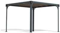 Palram Canopia Milano 3000 Gazebo - Grey