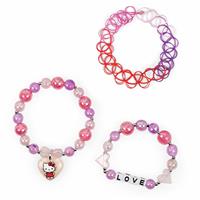 Hello Kitty Kids Stretchy Beaded Bracelet Set