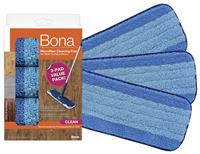 Bona Microfibre Cleaning Pad - Pack of 3