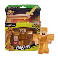 Heroes of Goo Jit Zu Gold Armor Steve Action Figure