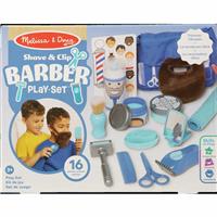 Melissa & Doug Shave And Clip Barber Play Set