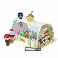 Melissa & Doug Ice Cream Counter Play Set