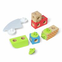 Melissa & Doug Blockables Town Play Set