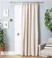 Argos Home Thermal Door Curtain - Cream