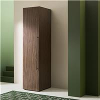 Habitat Atlas 1 Door Wardrobe - Walnut