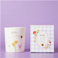 Widdop Love Life Ceramic Message Candle 190G - Nan