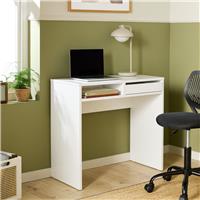 Argos Home Pepper 1 Drawer Small Office Desk - White