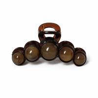 Freedom Large Brown Bubble Hair Claw