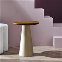 Habitat Collins Side Table - White and Oak