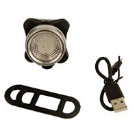 Rolson USB Rechargeable COB Front Bike Light