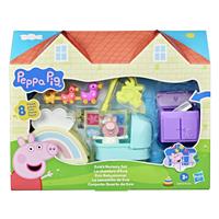 Peppa Pig Evie's 8 Piece Nursey Playset