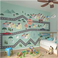 Origin Murals Mini Adventure Multicolour Wall Mural