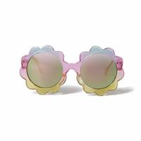 Flitzy Petal Shaped Frame Flower Sunglasses