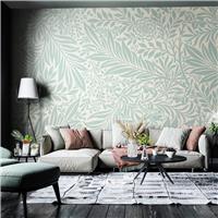Origin Murals Trailing Ferns Duck Egg Wall Mural