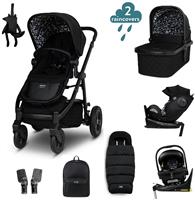 Cosatto Wow 3 All Stage 8 piece Travel System Silhouette