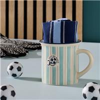 Argos Home Quali-Tea Match Stoneware Mug and Pair of Socks Set