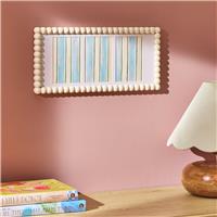 "Habitat Bobble Triple Multi Photo Ivory Picture Frame - 4x6"""