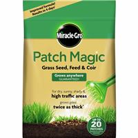 Miracle-Gro Patch Magic Grass Seed, Feed And Coir - 3.6Kg