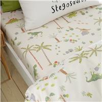 Catherine Lansfield Sleepy Dino Fitted Sheet - Single