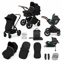Ickle Bubba Stomp Luxe and Cirrus Seat Travel System - Black