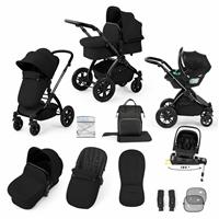 Ickle Bubba Stomp Luxe Nimbus Spin Travel System - Black