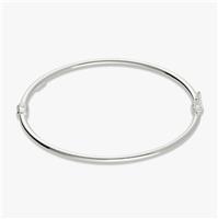 Revere Sterling Silver Hinged Polished Bangle
