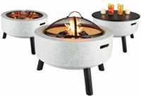 Streetwize Garden MGO Steel Firepit and Table