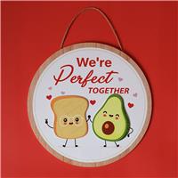Widdop Love Is Sweet Hanging Avocado Plaque