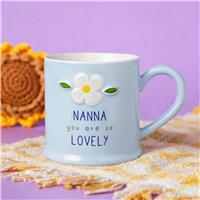 Widdop Love Life Soft Blue Ceramic Mug - Nanna