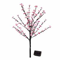 Streetwize Garden Pink Cherry Blossom Tree Solar Light