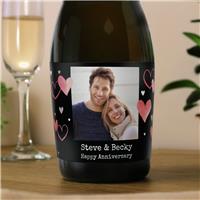 Personalised Message Photo Upload Prosecco