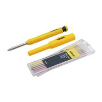 Rolson 150mm Carpenters Marker with 12 Piece Refills