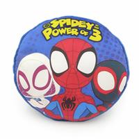 Disney Spidey & Friends Cushion - Blue - 35cm