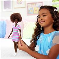 Barbie Fashionistas Doll in Striped dress - 32cm