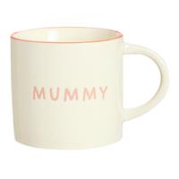 Argos Home Mummy Cream Matte Ceramic Mug