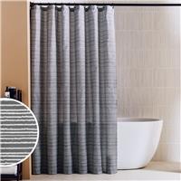 Argos Home Stockholm Stripe Antibacterial Shower Curtain
