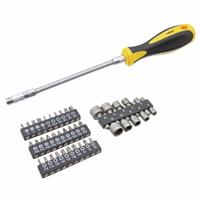 Rolson 41 Piece Flexible Screwdriver Bit Set
