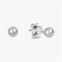 Revere Sterling Silver 5mm Pearl Stud Earrings