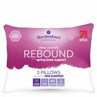 Slumberdown Rebound Firm Pillow - 2 Pack
