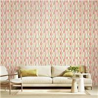 Hoopla Walls Building Blocks Coral Mix Wallpaper