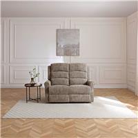 Kyoto Betsy Fabric 2 Seater Power Recliner Sofa - Beige